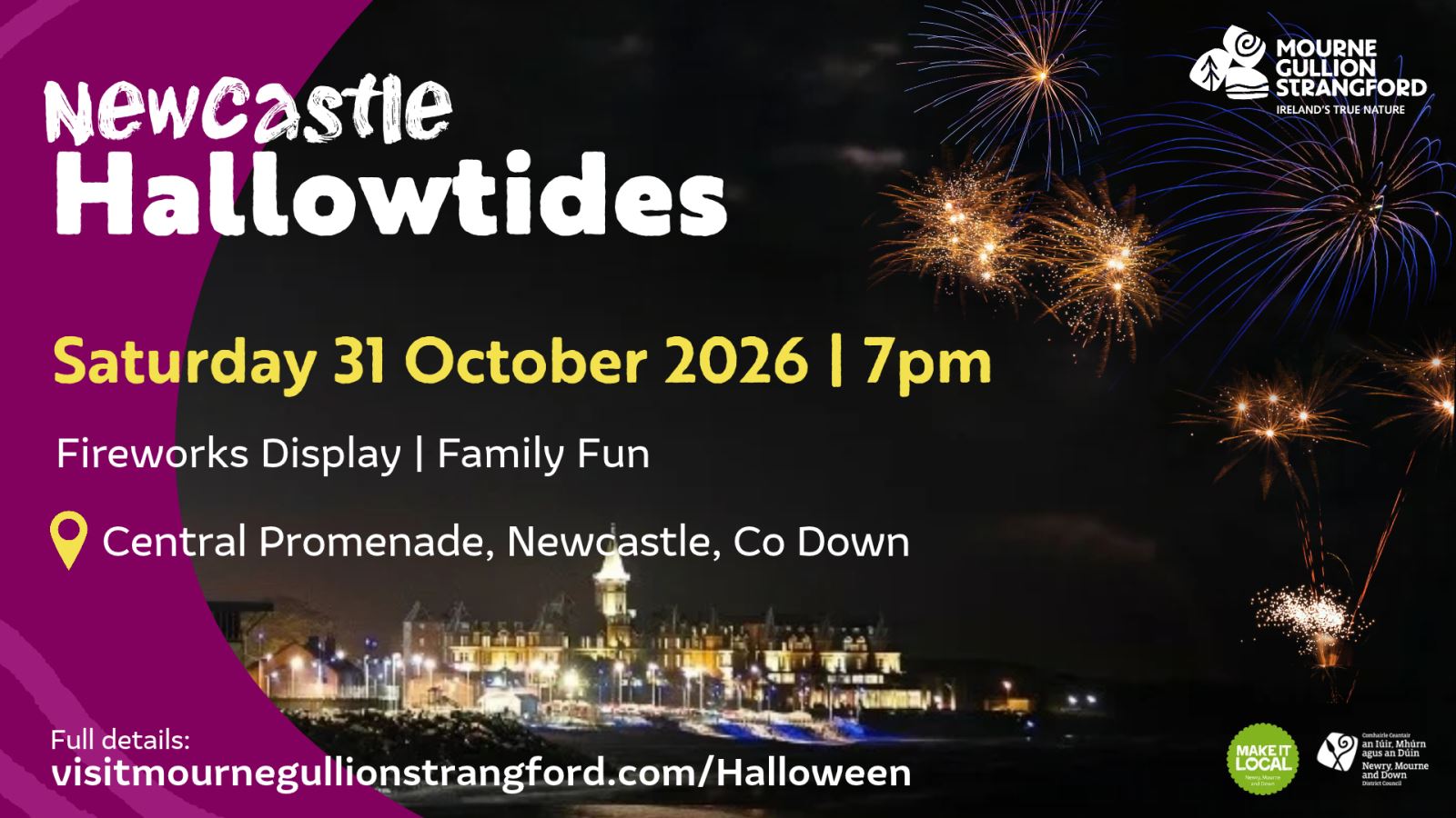 Newcastle Hallowtides 2026 at 7pm